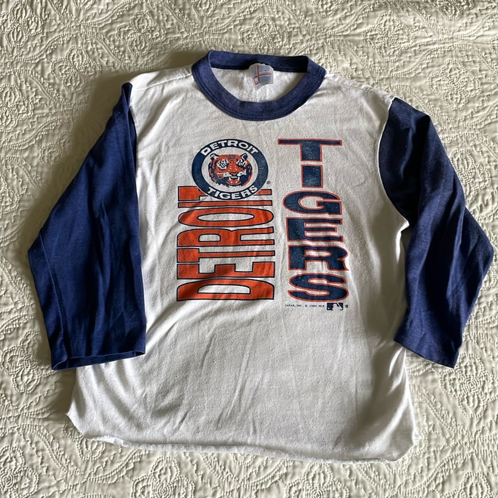 Vintage Detroit Tigers Baseball Tee